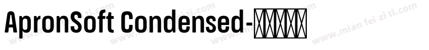 ApronSoft Condensed字体转换